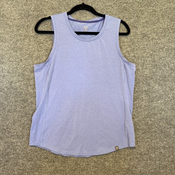 Title nine Tops - Title Nine Shirt Womens Large Purple Tank Top Sleeveless Stretch Gym Yoga